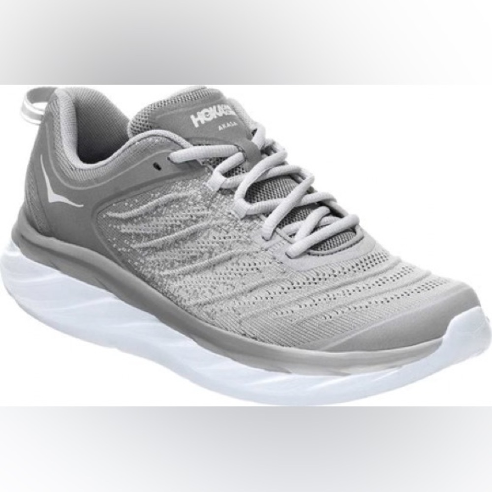 Hoka One One Akasa Light Gray Sneakers